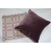 Lavender Caernarfon Velvet backed cushions CZV78 - 